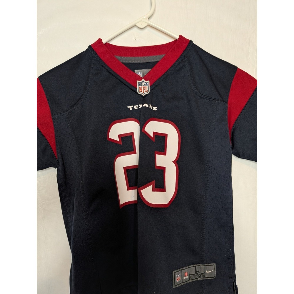 NFL Houston Texans Arian Foster 23 Nike On‎ Field Navy Blue Jersey Youth Large